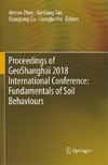 Proceedings of GeoShanghai 2018 International Conference: Fundamentals of Soil Behaviours