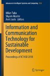 Information and Communication Technology for Sustainable Development