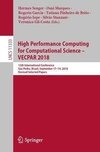 High Performance Computing for Computational Science - VECPAR 2018