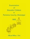 Enumeration of Educatable Children in Pontotoc County, Mississippi, 1892