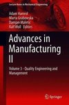 Advances in Manufacturing II