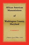 African American Manumissions of Washington County, Maryland