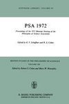 Proceedings of the 1972 Biennial Meeting of the Philosophy of Science Association