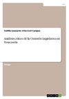 Análisis crítico de la Omisión Legislativa en Venezuela