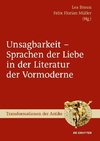 Unsagbarkeit - Sprachen der Liebe in der Literatur der Vormo