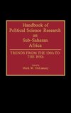 Handbook of Political Science Research on Sub-Saharan Africa