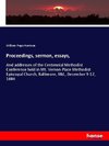 Proceedings, sermon, essays,