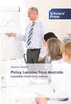 Policy Lessons from Australia