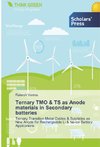 Ternary TMO & TS as Anode materials in Secondary batteries