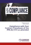 Compliance with Post Contract Procedures of the PPA Act 914 as amended