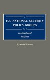 U.S. National Security Policy Groups