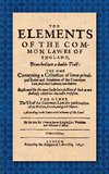 The Elements of the Common Laws of England (1630)