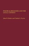 Political Behavior and the Local Context