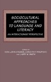 Sociocultural Approaches to Language and Literacy