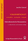 Volkswirtschaft - Makroökonomische Niveauanalyse