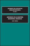 Advances in Accounting Behavioral Research