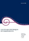 Wallis, W: Combinatorial Designs and Applications