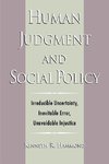 Hammond, K: Human Judgment and Social Policy