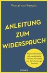 Anleitung zum Widerspruch