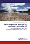 Comprehensive monitoring studies of radon in soil