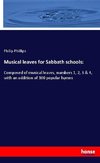 Musical leaves for Sabbath schools: