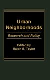 Urban Neighborhoods