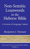 Non-Semitic Loanwords in the Hebrew Bible