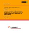 Investment behavior of German Single Family Offices and Foundations towards Venture Capital with a focus on the life sciences sector
