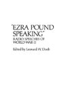 Ezra Pound Speaking