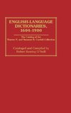 English-Language Dictionaries, 1604-1900