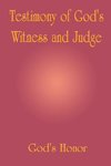 Testimony of God's Witness and Judge