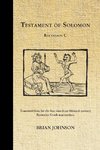 The Testament of Solomon