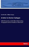 A letter to Doctor Cadogan