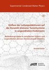 Einfluss der Leitungselektronen auf die Dynamik atomarer Tunnelsysteme in ungeordneten Festkörpern: Relaxationsprozesse in metallischen Gläsern und ungeordneten dünnen Aluminiumoxid-Schichten