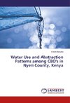 Water Use and Abstraction Patterns among CBO's in Nyeri County, Kenya