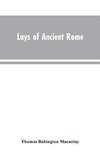 Lays of Ancient Rome