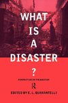 Quarantelli, E: What is a Disaster?