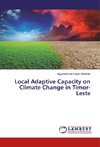 Local Adaptive Capacity on Climate Change in Timor-Leste