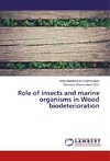 Role of insects and marine organisms in Wood biodeterioration