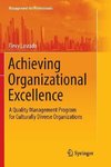 Achieving Organizational Excellence