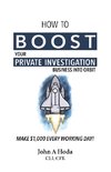 How To Boost Your Private Investigation Business