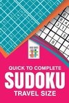 Quick to Complete Sudoku Travel Size