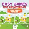 Easy Games Find the Difference Puzzle Books for Kids