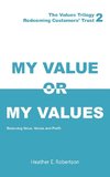 My Value or My Values - Redeeming Customers' Trust