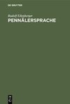 Pennälersprache