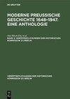 Moderne preußische Geschichte 1648-1947. Eine Anthologie. Band 3