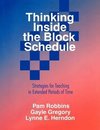 Robbins, P: Thinking Inside the Block Schedule