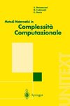 Metodi Matematici in Complessita Computazionale