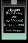 Human Well-Being and the Natural Environment