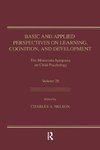 Basic and Applied Perspectives on Learning, Cognition, and Development